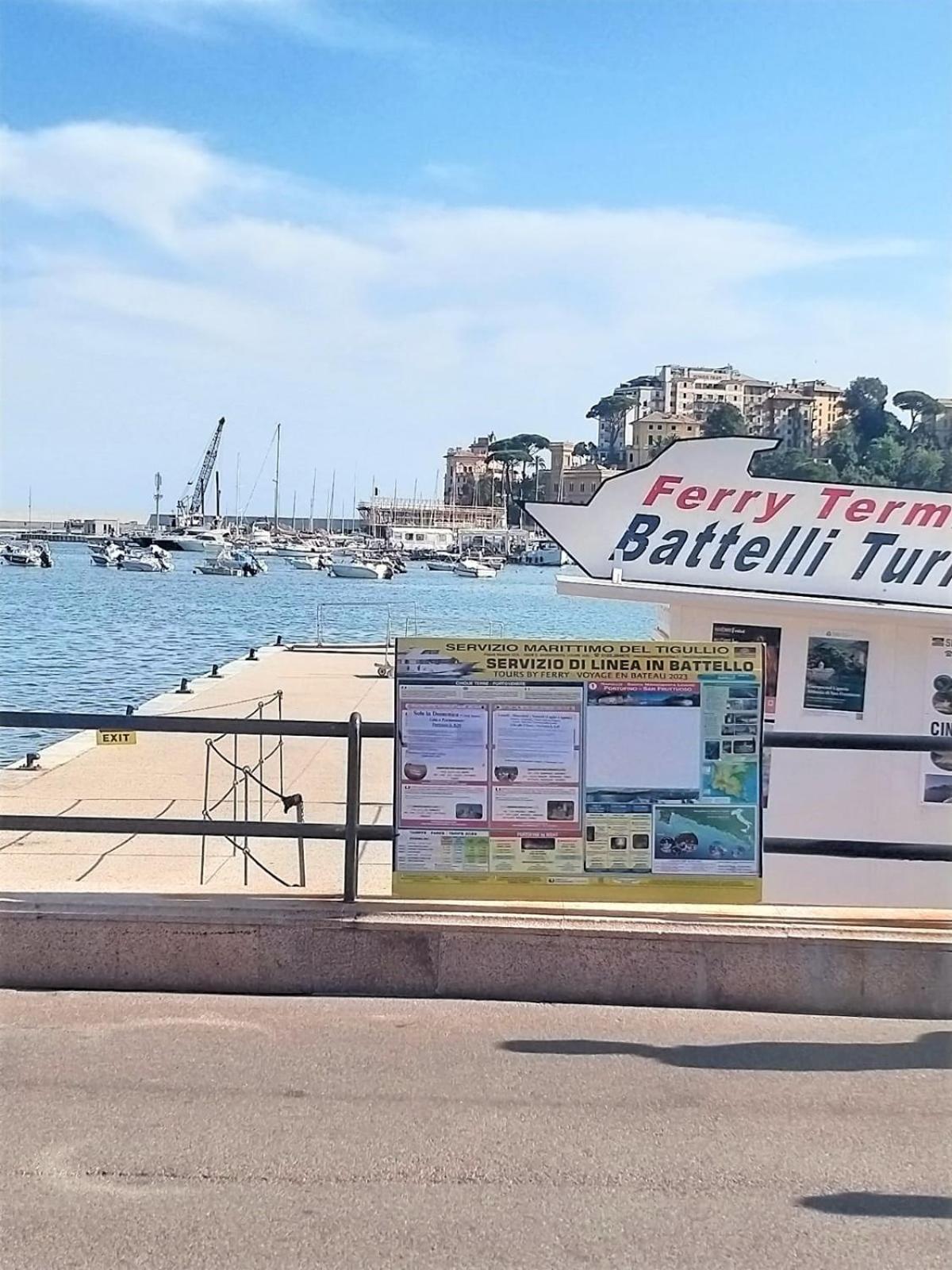 Fronte Del Golf Leilighet Rapallo Eksteriør bilde